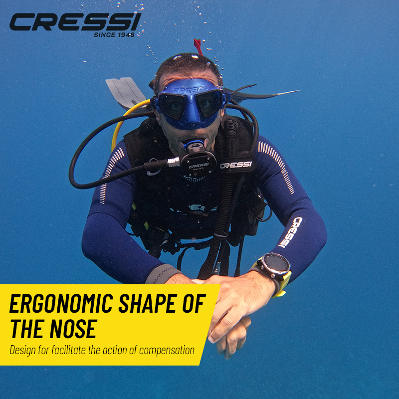 Cressi Frameless Freediving Ma - đánh giá và giá Freediving Mask Set