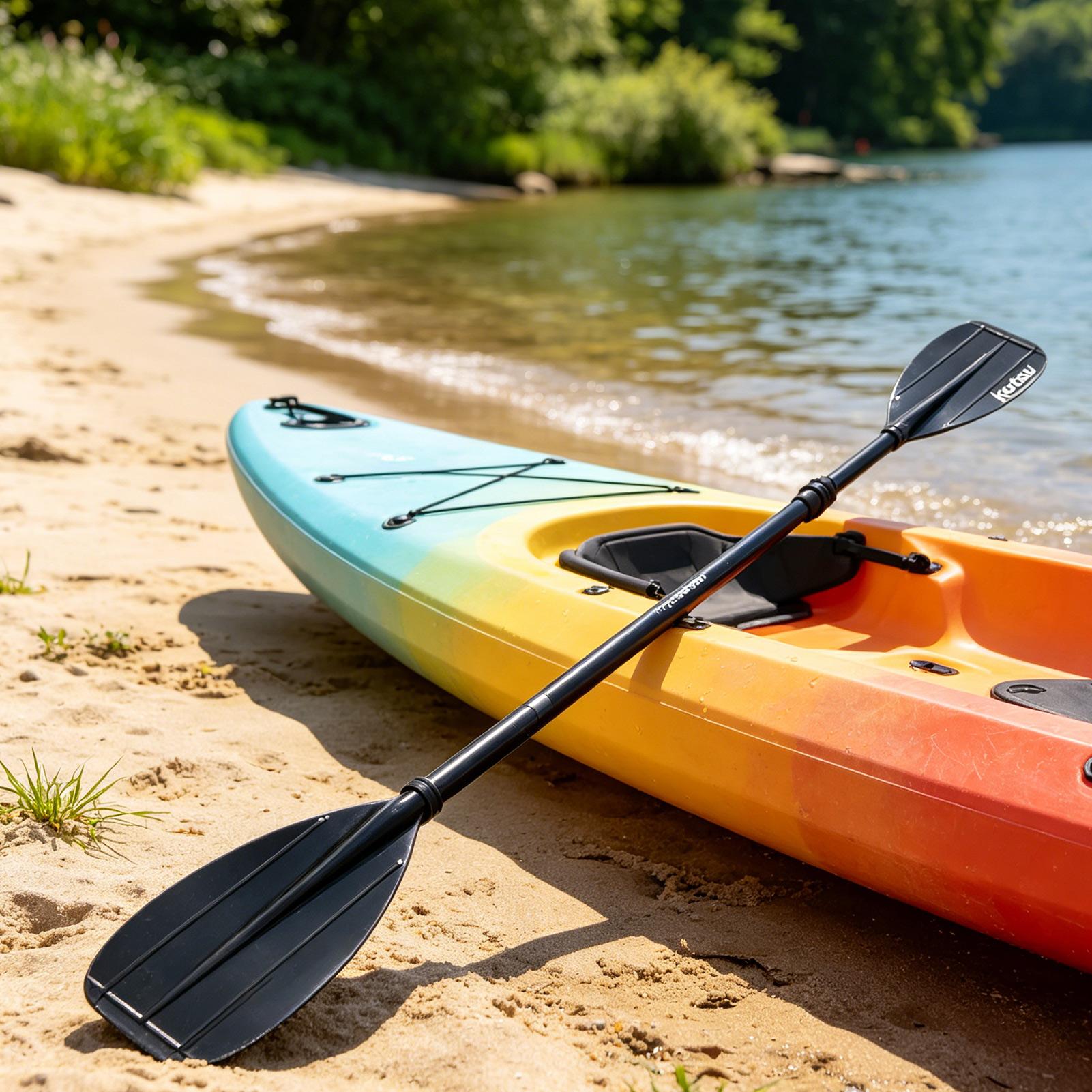 Carbon Fiber Paddle 2 Section  - đánh giá và giá Kayak Paddle Carbon