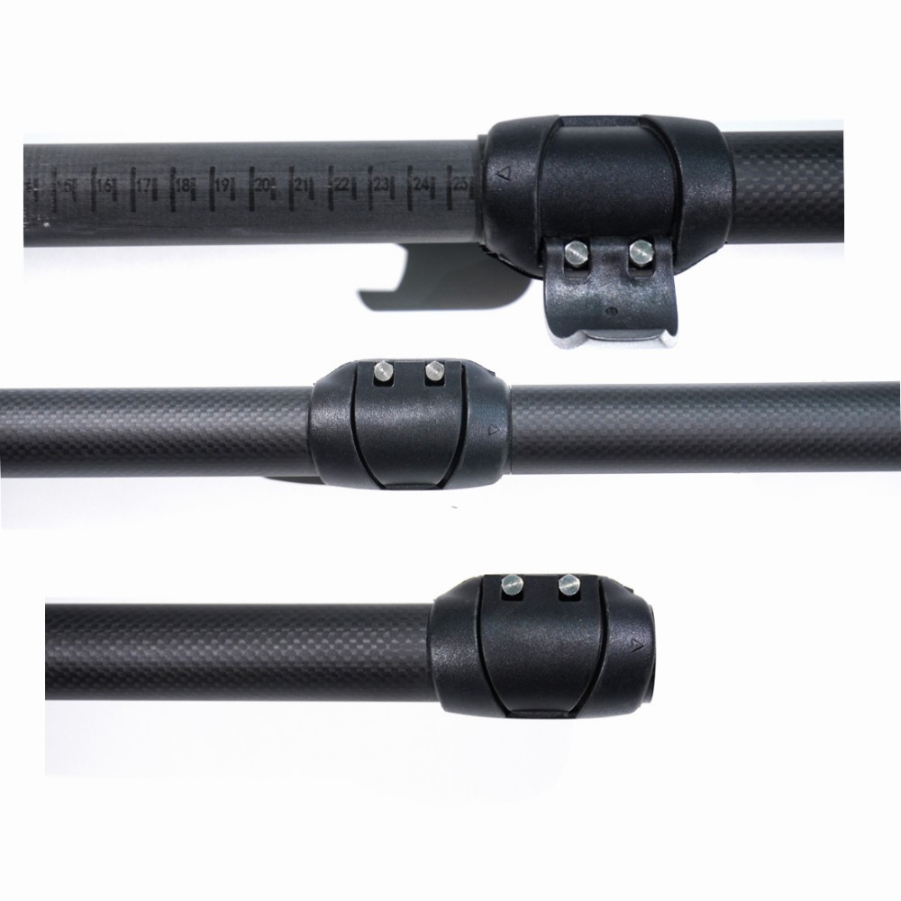 Stock 4-Section Black Carbon 3 - đánh giá và giá Kayak Paddle Carbon