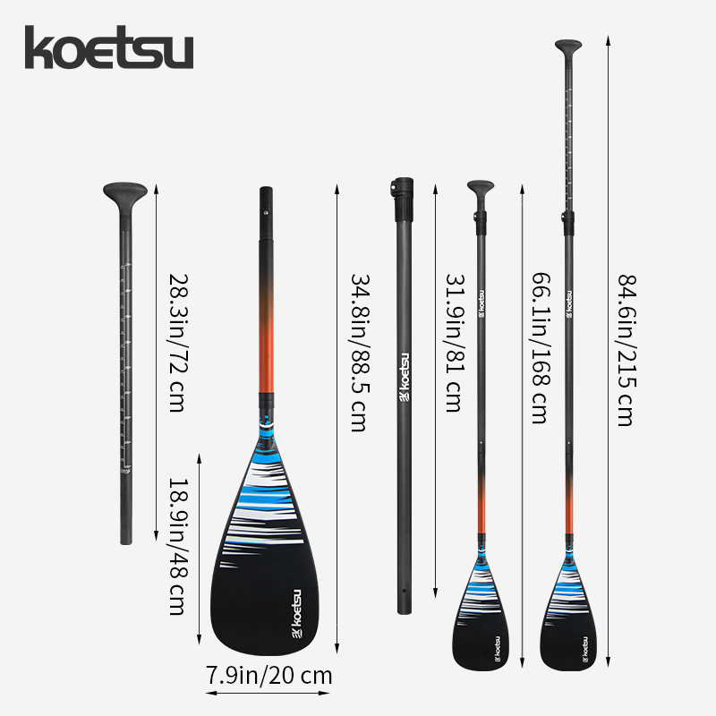 KOETSU Carbon Fiber Paddle for - đánh giá và giá Kayak Paddle Carbon