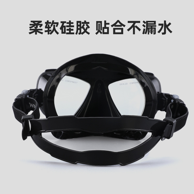 WAVE Quality Snorkeling Glass  - đánh giá và giá Freediving Mask Set
