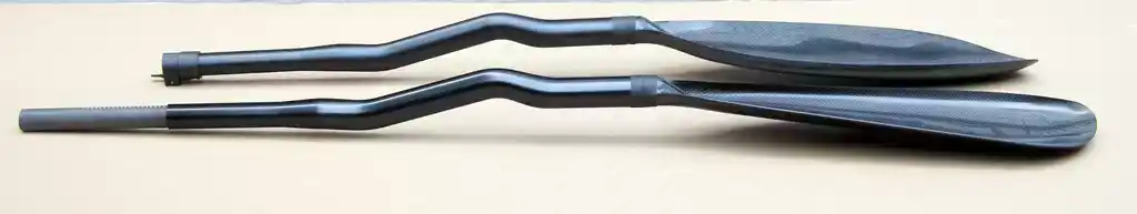 Carbon Fiber Bent Shaft Spoon  - đánh giá và giá Kayak Paddle Carbon